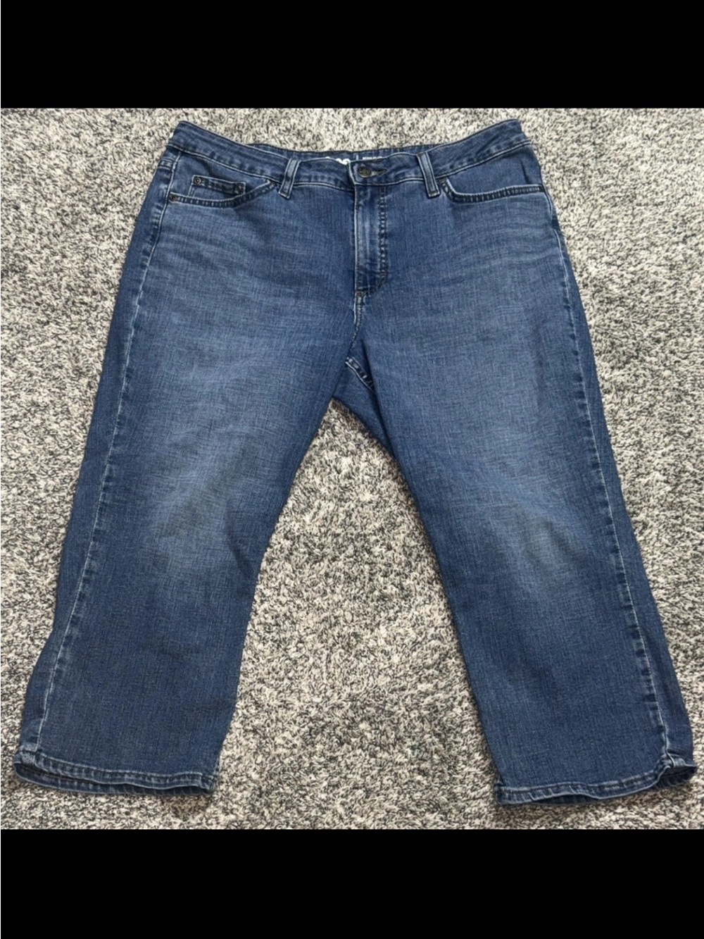 Lee women’s  Relaxed Jeans in Dark Blue Denim
